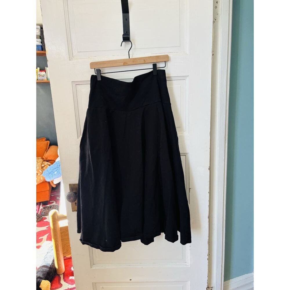 Manners London Asti Skirt Black Maxi Skirt Size XXL